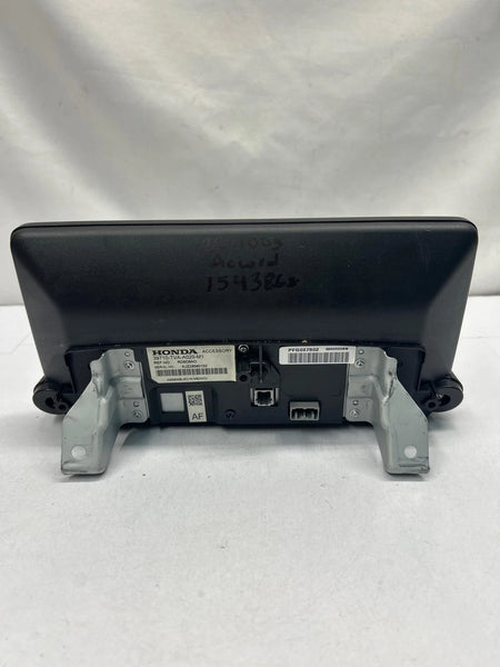 2018 TO 2020 HONDA ACCORD RADIO AM FM DISPLAY SCREEN 7.0" ASSY OEM 39710TVAA020M1
