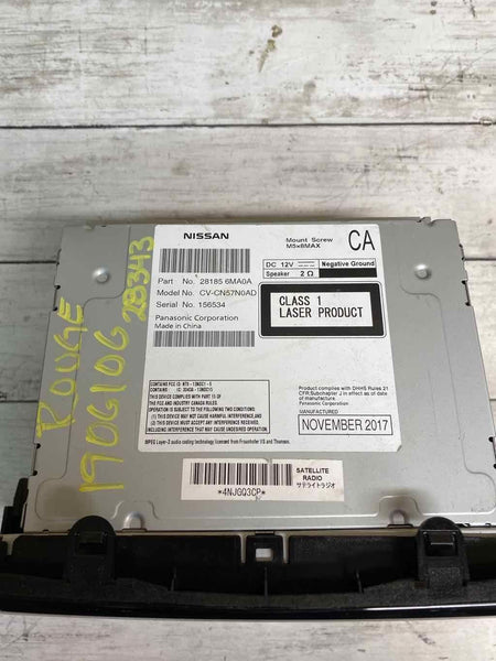 18 NISSAN ROGUE SPORT RÁDIO RECEPTOR MP3 CD FM AM OEM DISCO ÚNICO 281856MA0A