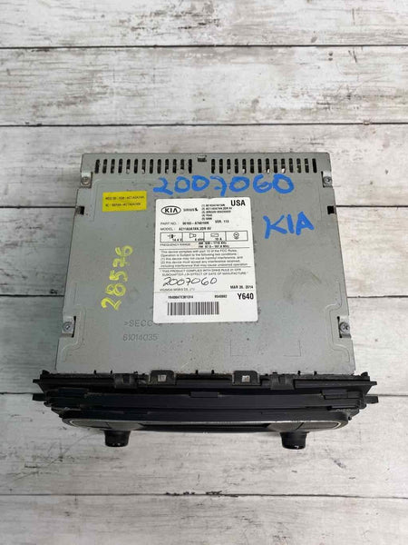 14 16 KIA FORTE US MARKET COUPE RADIO RECEIVER ASSY OEM 96160A7401WK