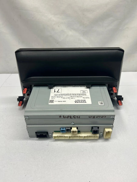 2021 2022 TOYOTA COROLLA RADIO AM FM DISPLAY SCREEN SEDAN ASSY OEM 8614002E71