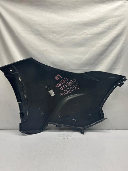 2022 2025 TOYOTA COROLLA CROSS BUMPER COVER FRONT LEFT SIDE ENDS D11 BLACK