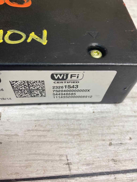 2015 CHEVROLET MALIBU COMMUNICATION CONTROL MODULE UNIT OEM ASSY 23261543