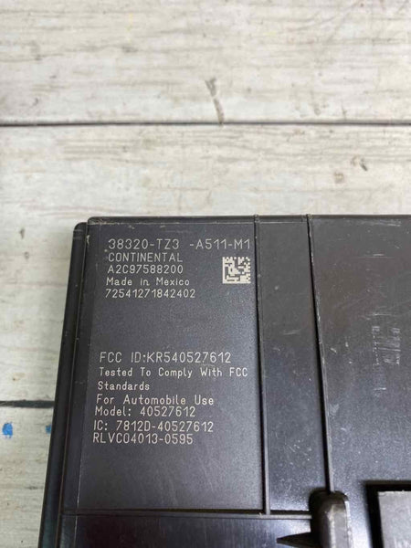 2018 ACURA TLX THEFT LOCKING CONTROL MODULE UNIT ASSY OEM 38320TZ3A51