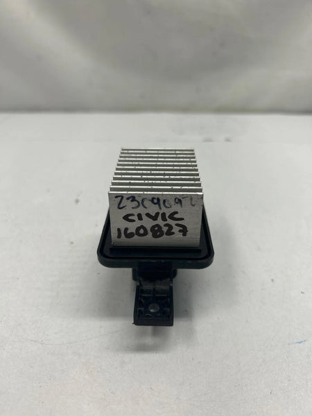 2017 HONDA CIVIC BLOWER MOTOR RESISTOR ASSY