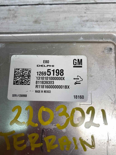 2018 2020 GMC TERRAIN 1.5L ENGINE COMPUTER MODULE UNIT ECU ECM ASSY OEM 12669908