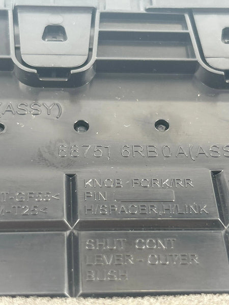 2021 NISSAN ROGUE AIR CONDITIONER VENT DUAL CENTER ASSY OEM 687506RB0A