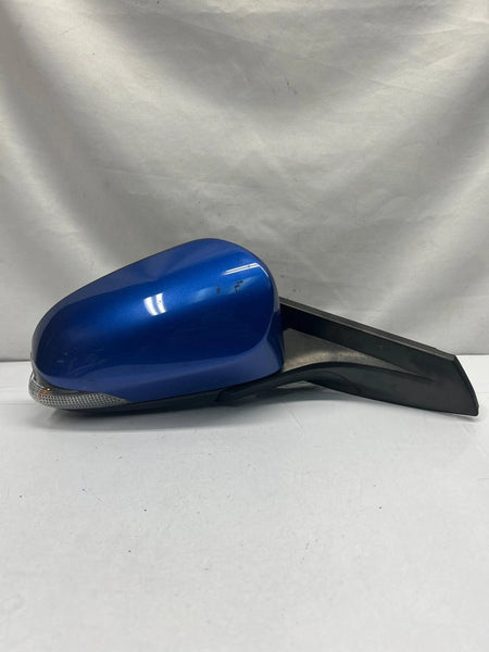 2018 TOYOTA CHR DOOR MIRROR RIGHT PASSANGER SIDE W/O GLASS 8X2 MEDIUM BLUE