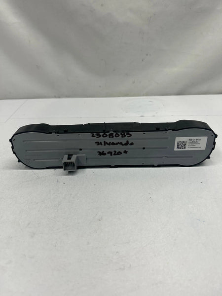 2019 TO 2024 CHEVY SILVERADO CLIMATE CONTROL MANUAL HVAC PANEL ASSY OEM 23486621