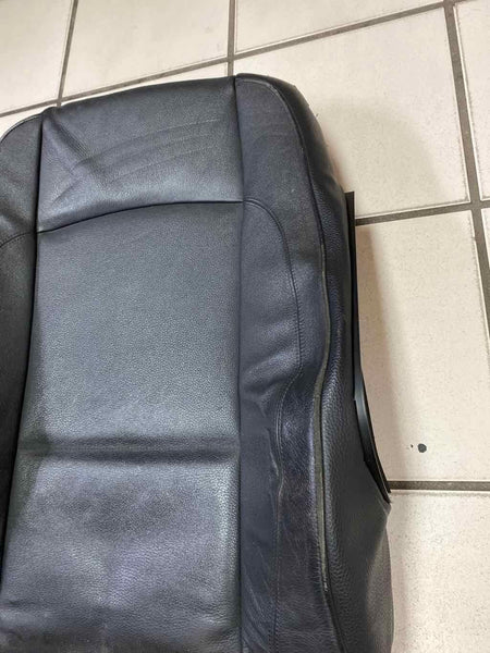 08 10 BMW 128I COUPE FRONT LEFT UPPER CUSHION SEAT BLACK LEATHER 110202101001F