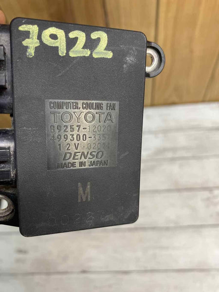 2020 TOYOTA COROLLA COOLING FAN CONTROL MODULE OEM 8925712020