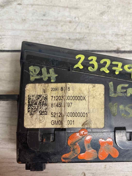 PANTALLA DE ALTERACIÓN DE COLISIÓN DEL TABLERO DEL CADILLAC XTS 2013 OEM 814592697