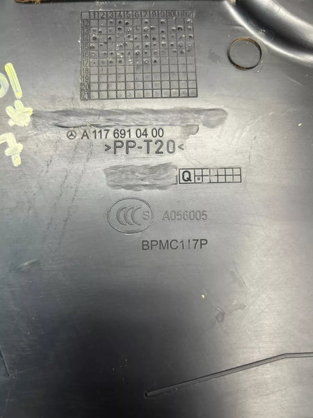 2014 15 16 17 18 19 MERCEDES CLA250 PANEL DE CUBIERTA DE MOLDURA INFERIOR CENTRAL DERECHA DEL PILAR B 1176910400
