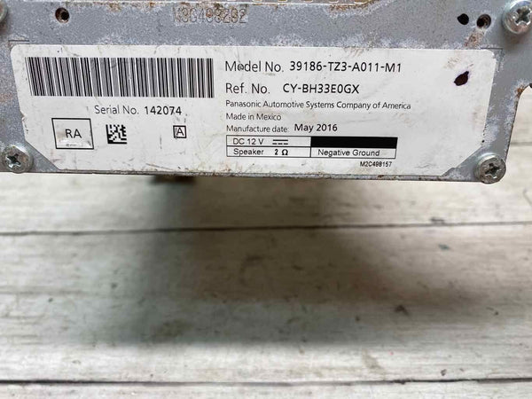 15 16 17 18 19 20 ACURA TLX RÁDIO AM FM AMPLIFICADOR DE RÁDIO OEM 39186TZ3A01