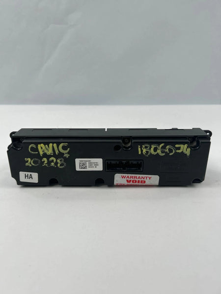 2013 2014 2015 HONDA CIVIC LX CLIMATE CONTROL PANEL ASSY OEM 79500TR6A013M1