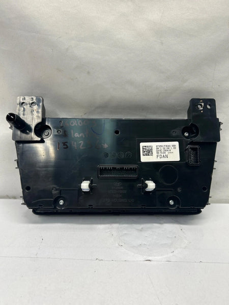 2020 HYUNDAI ELANTRA CLIMATE CONTROL HVAC AC AUTO PANEL SED CANADA OEM 97250F3DA0