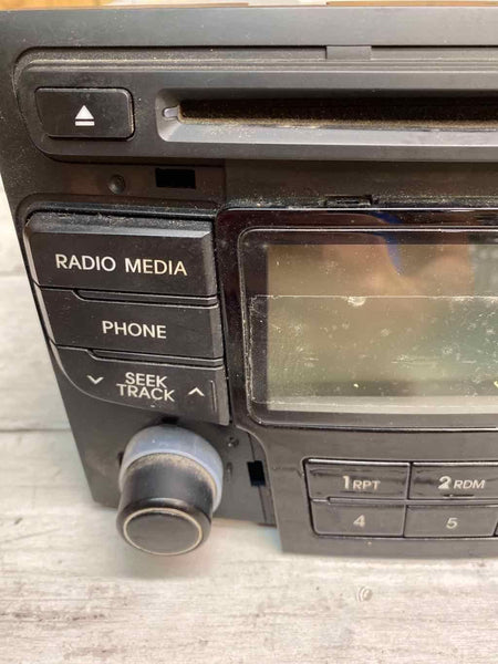 12 14 HYUNDAI SONATA RADIO DISPLAY SCREEN & RECEIVER OEM 961803Q700