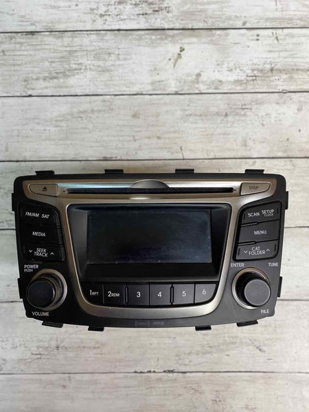 Hyundai Accent rádio am fm 15 17 receptor mercado dos eua sem bluetooth OEM 961701R111