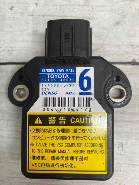 2020 TOYOTA 4RUNNER YAW RATE SENSOR CONTROL MODULE OEM 8918348030