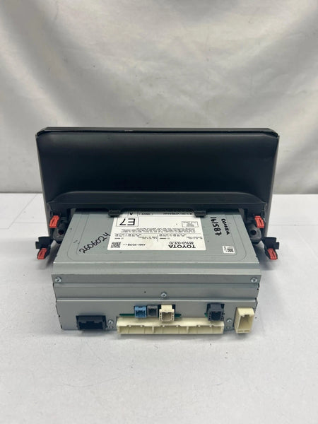 2021 TOYOTA COROLLA RADIO AM FM DISPLAY RECEIVR SEDAN ASSY