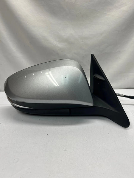 2014 TO 2019 TOYOTA HIGHLANDER DOOR MIRROR RIGHT SIDE 879100E153 BLIND SPOT 1J9 SILVER