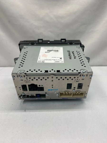 18 19 HYUNDAI SONATA RADIO AM FM DISPLAY & RECEIVER US MARKET OEM 96160C2UA04X