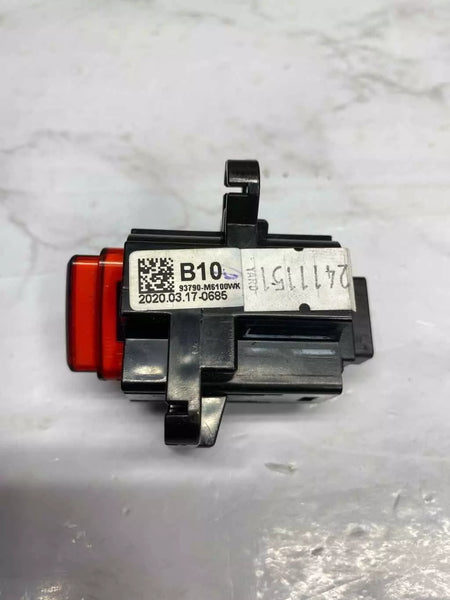 19 20 21 22 23 KIA FORTE INTERRUPTOR DE LUZ DE ADVERTENCIA DE EMERGENCIA DE PELIGRO OEM 93790M6100