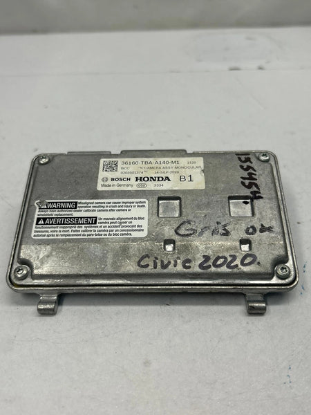 2019 2020 HONDA CIVIC FRONT CAMERA COUPE 1.5L ASSY OEM 36160TBAA140