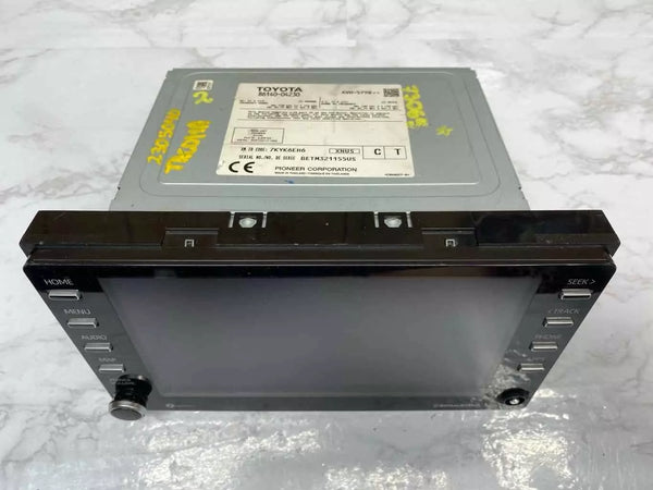 20 21 22 23 TOYOTA TACOMA RADIO AM FM PANTALLA Y RECEPTOR CONJUNTO OEM 8614004230