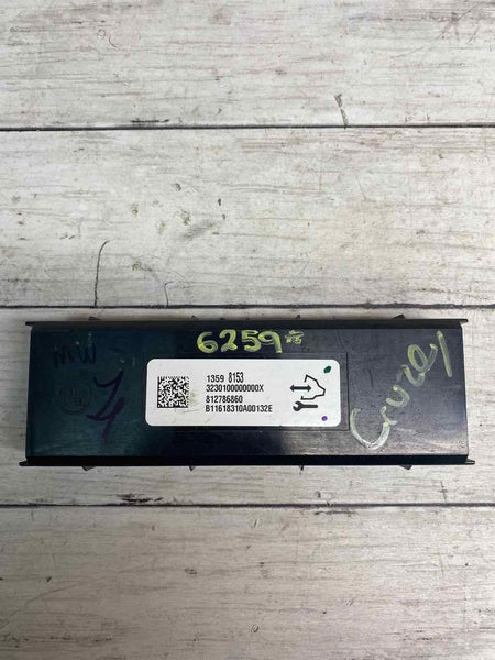 16 17 CHEVROLET CRUZE HVAC AC TEMPERATURE CONTROL MODULE OEM 13598153