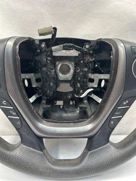 2016 TO 2018 HONDA PILOT STEERING WHEEL BLACK LEATHER JAPAN BUILT OEM 78501TG7A14ZA