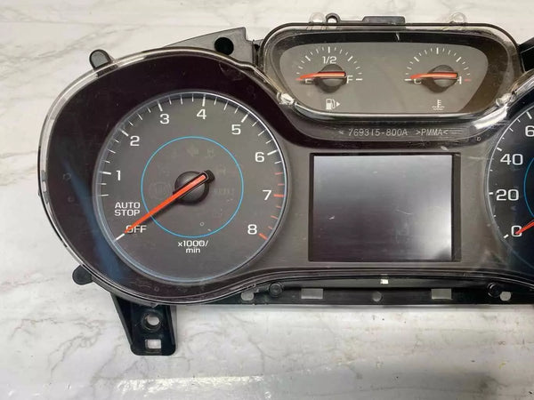 CHEVROLET CRUZE 17 18 PANEL DE INSTRUMENTOS VELOCÍMETRO MERCADO ESTADOUNIDENSE CONJUNTO OEM 39084636
