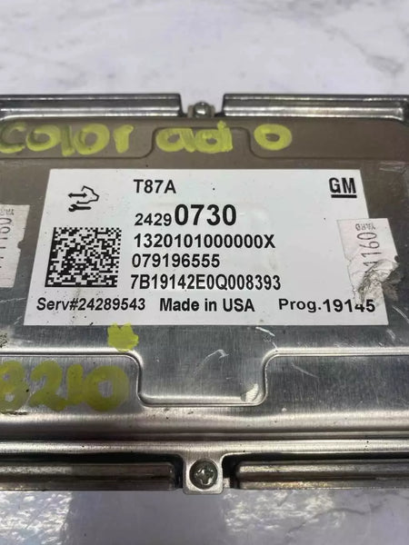 17 18 19 20 21 22 CHEVROLET COLORADO CONJUNTO DE MÓDULO DE CONTROL DE LA UNIDAD DE TRANSMISIÓN OEM 24289543