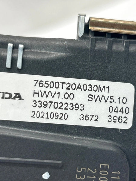2022 TO 2025 HONDA CIVIC WIPER MOTOR WINDSHIELD FRONT ASSY OEM 76500T20A03