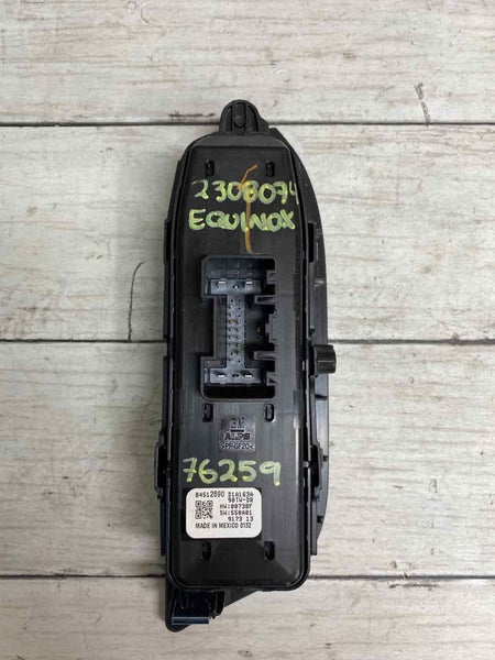 18 21 CHEVROLET EQUINOX FRONT LEFT DRIVER MASTER WINDOW SWITCH OEM 84512890