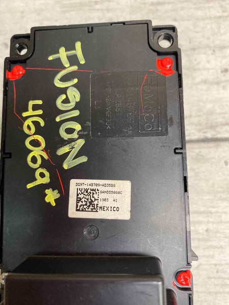 2014 FORD FUSION DRIVER SIDE SEAT SWITCH ASSY OEM DG9T14B709AD