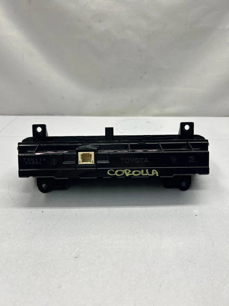 2017 TO 2019 TOYOTA COROLLA CLIMATE CONTROL HVAC AC AUTO PANEL SEDAN OEM 5590002A30