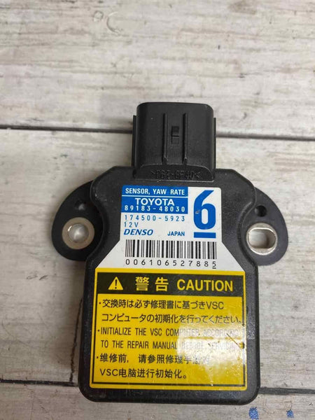 2015 TOYOTA 4RUNNER STABILITY YAW RATE CONTROL MODULE UNIT ASSY OEM 8918348030