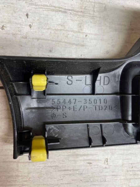 14 TOYOTA 4RUNNER MIRROR & DIMMER LIGHT SWITCH WITH COVER ASSY OEM 5544735010