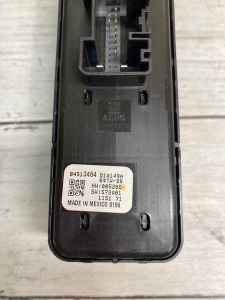 CHEVY TRAVERSE 18-21 CONJUNTO DE INTERRUPTOR MAESTRO DEL CONDUCTOR DELANTERO OEM 84513464