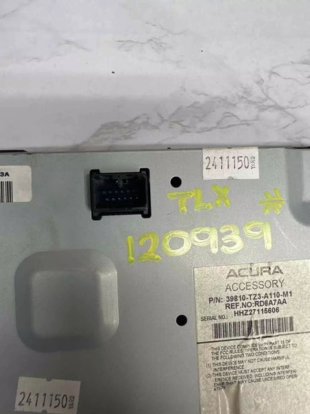 15 16 17 18 ACURA TLX RADIO AM FM UPPER DISPLAY SCREEN 8" ASSY OEM 39810TZ3A11
