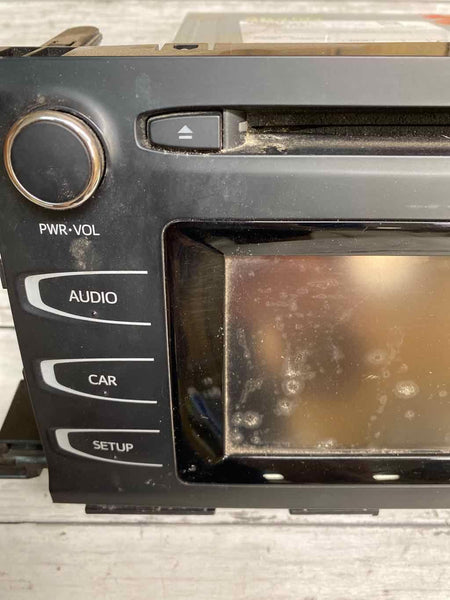 18 19 TOYOTA HIGHLANDER RADIO DISPLAY SCREEN & RECEIVER OEM 861400E231 ID P11816