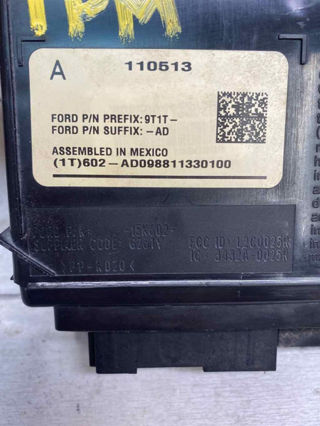 Ford Fiesta suspension control 2011 2012 2013 tpms control unit OEM 9T1T15K602AD