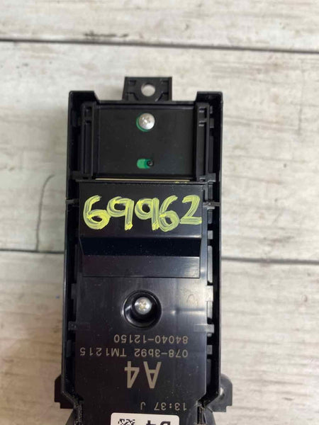 20 22 TOYOTA COROLLA FRONT LEFT DRIVER MASTER SWITCH ASSY OEM 8404012150