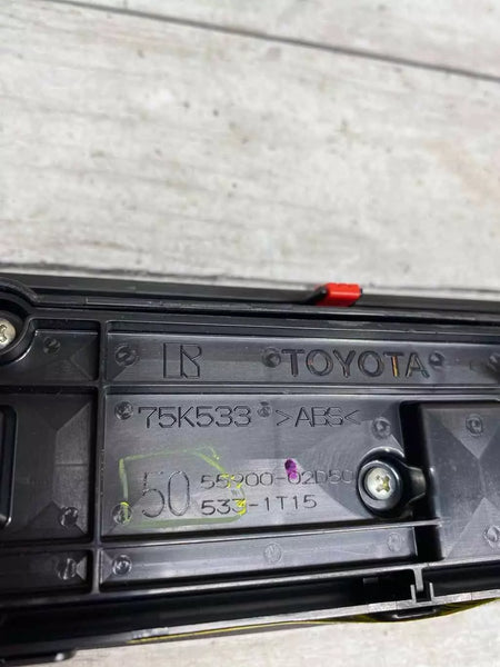 Toyota Corolla climate control 19 to 22 sdn hvac heater panel ac OEM 5590002D50