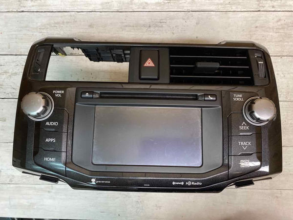 Toyota 4runner rádio am fm 16 18 receptor e display assy OEM 8610035362 510140