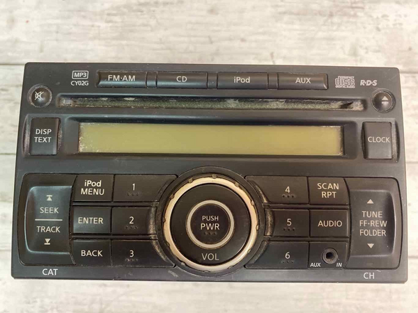 2010 NISSAN CUBE RECEPTOR DE RÁDIO AM FM ESTÉREO CD ASSY OEM 281851FC0D