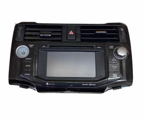 16 18 TOYOTA 4RUNNER RÁDIO EXIBIÇÃO E RECEPTOR OEM 8610035362