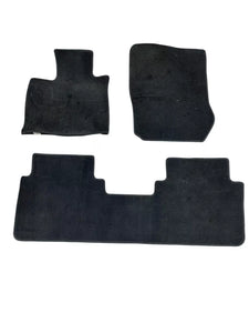 17 18 19 20 21 22 HONDA CRV FLOOR MATS FLOOR MATS COMPLETE SET OF 4 MATS BLACK ASSY OEM