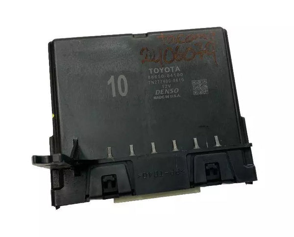 19 20 21 22 23 TOYOTA TACOMA CONTROL DE CLIMATIZACIÓN HVAC MÓDULO DE AIRE ACONDICIONADO OEM 8865004100 CAJA ROTA