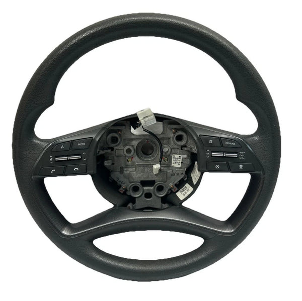 2020 TO 2022 HYUNDAI SONATA STEERING WHEEL US BUILT LEATHER HEATED OEM 56100L0270NRC